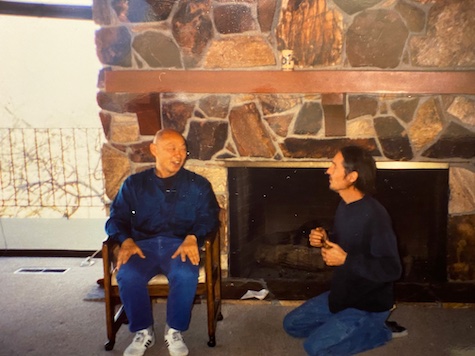 Dàshī Fong Ha & Student