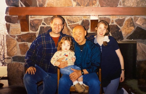 Dàshī Fong Ha, Sifu Don, Jenny and Baby Emma